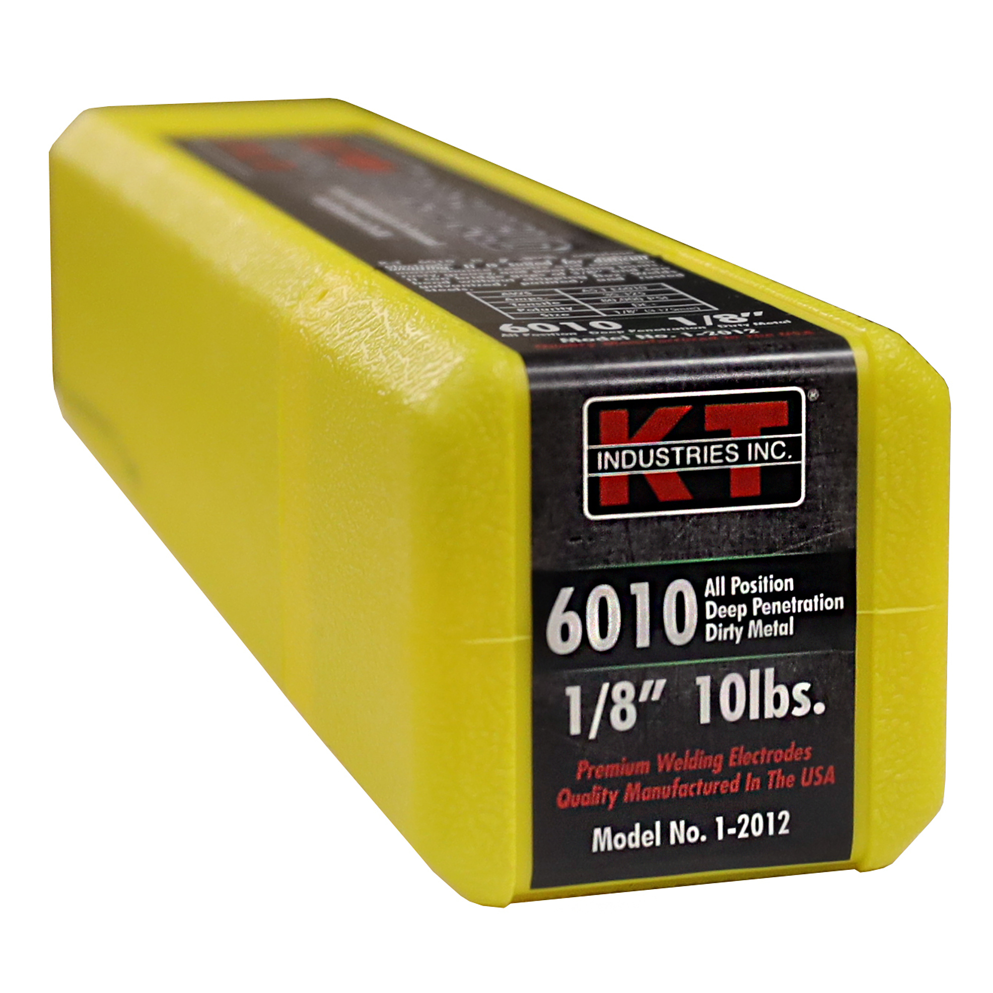 K-T Industries USA 6010 Electrode — 1/8in., 10 Lbs., 35-125 Amps, 80,000 PSI, Model# 1-2012